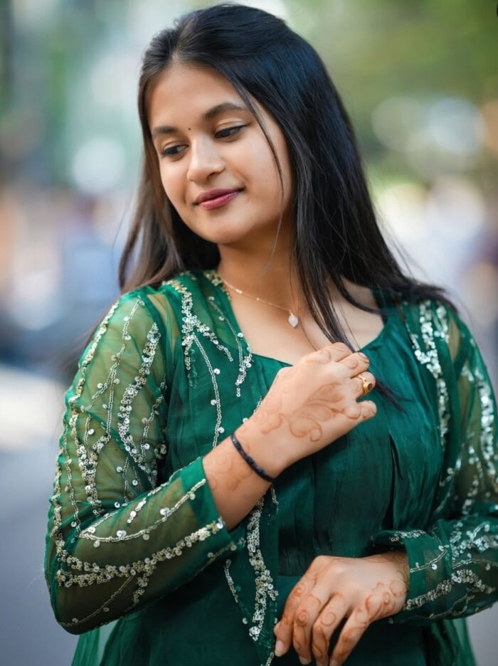 Green Coat Frock - Image 5