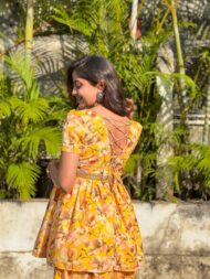 Yellow floral co-ord set - Image 6