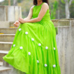 Green Mulcotton Frock