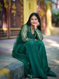 Green Coat Frock - Image 3