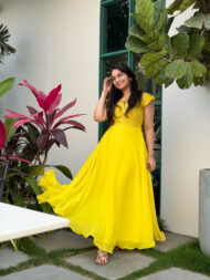 Lemon Yellow Frock