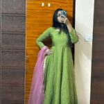Green Anarkali